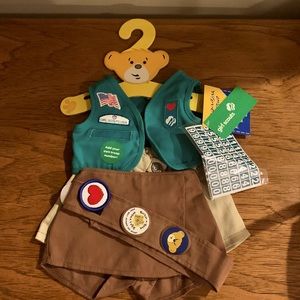 Build a Bear Girl Scout uniform.